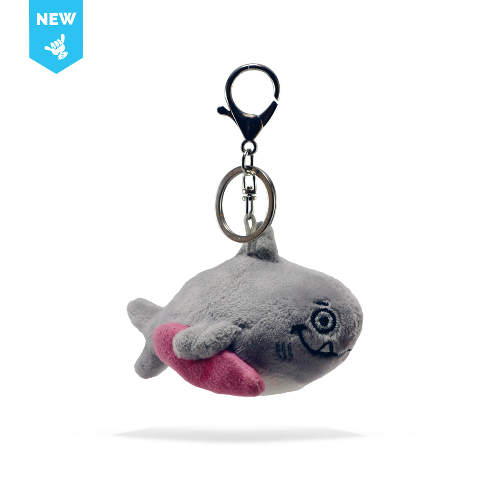 Surf Shark Plush Keychain