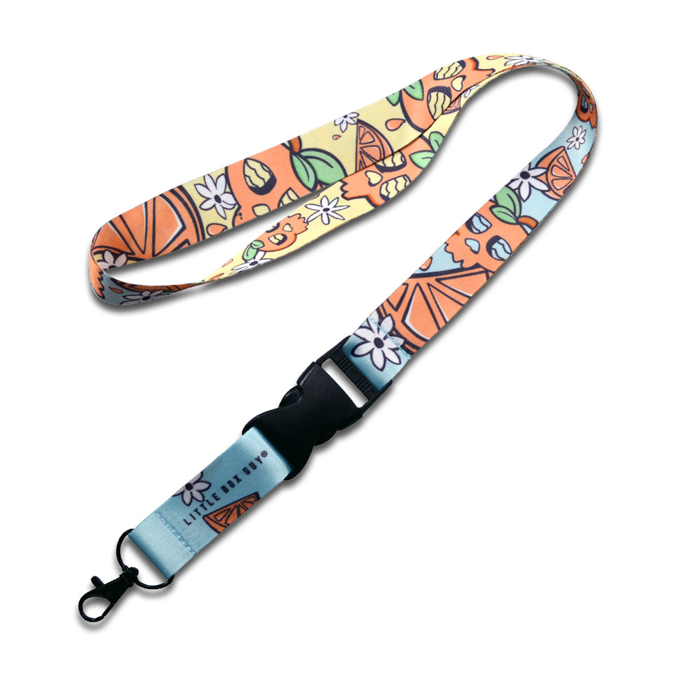 Orange Blossom Lanyard – Little Box Guy